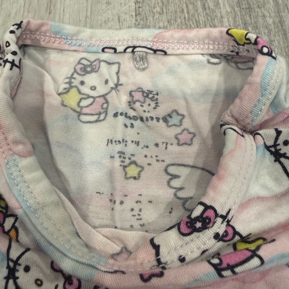 Posh Peanut Hello Kitty Pajamas - Pink and White - Picture 3 of 3